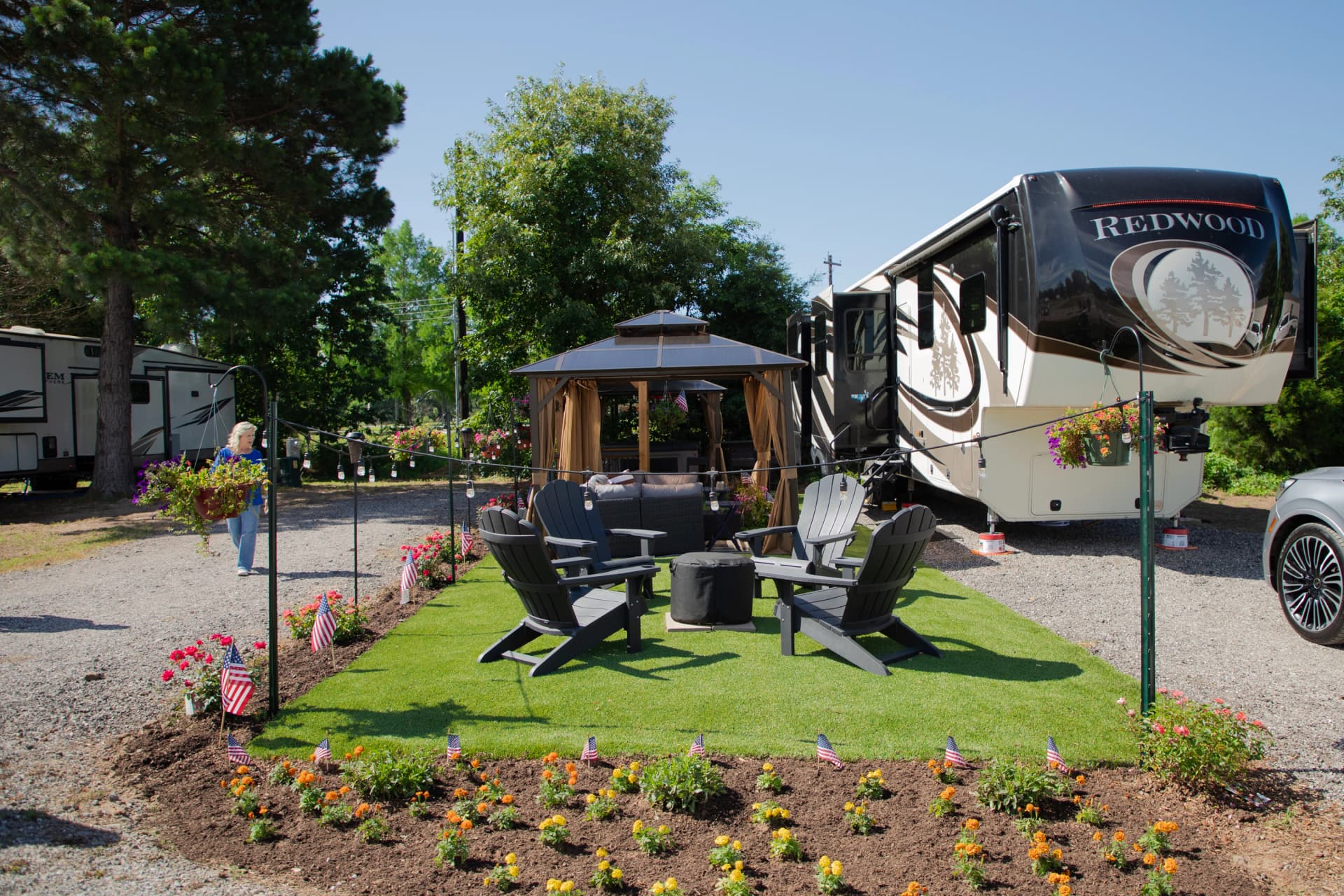 RV lot The Village at The Greens